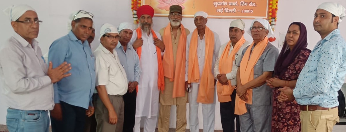 Election of Adi Dharm Mission Delhi unit under the leadership of Sant Satvinder Hira.